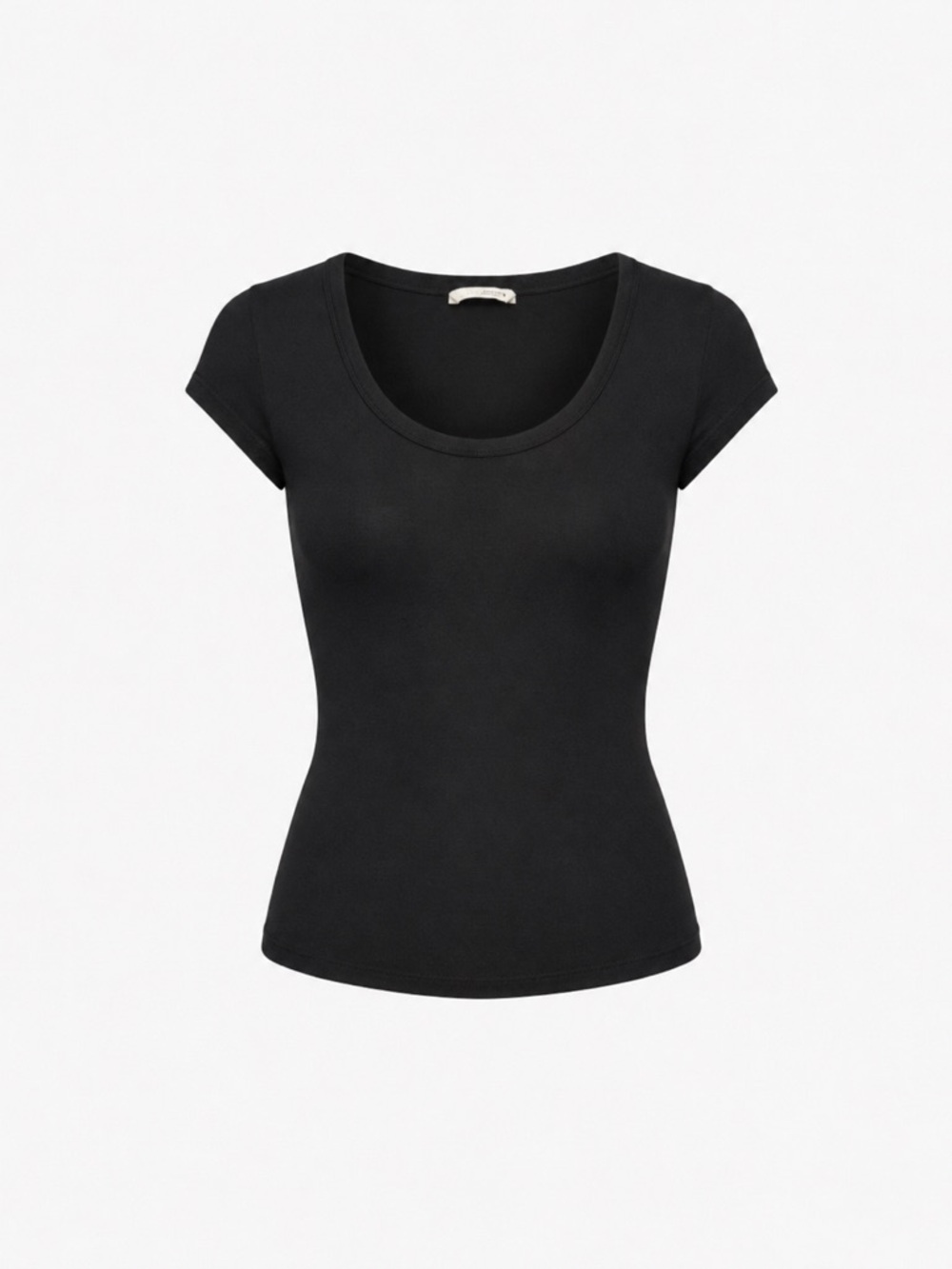 ❁ 3/$15 ❁ Zara Black Scoop Neck Top, Size S